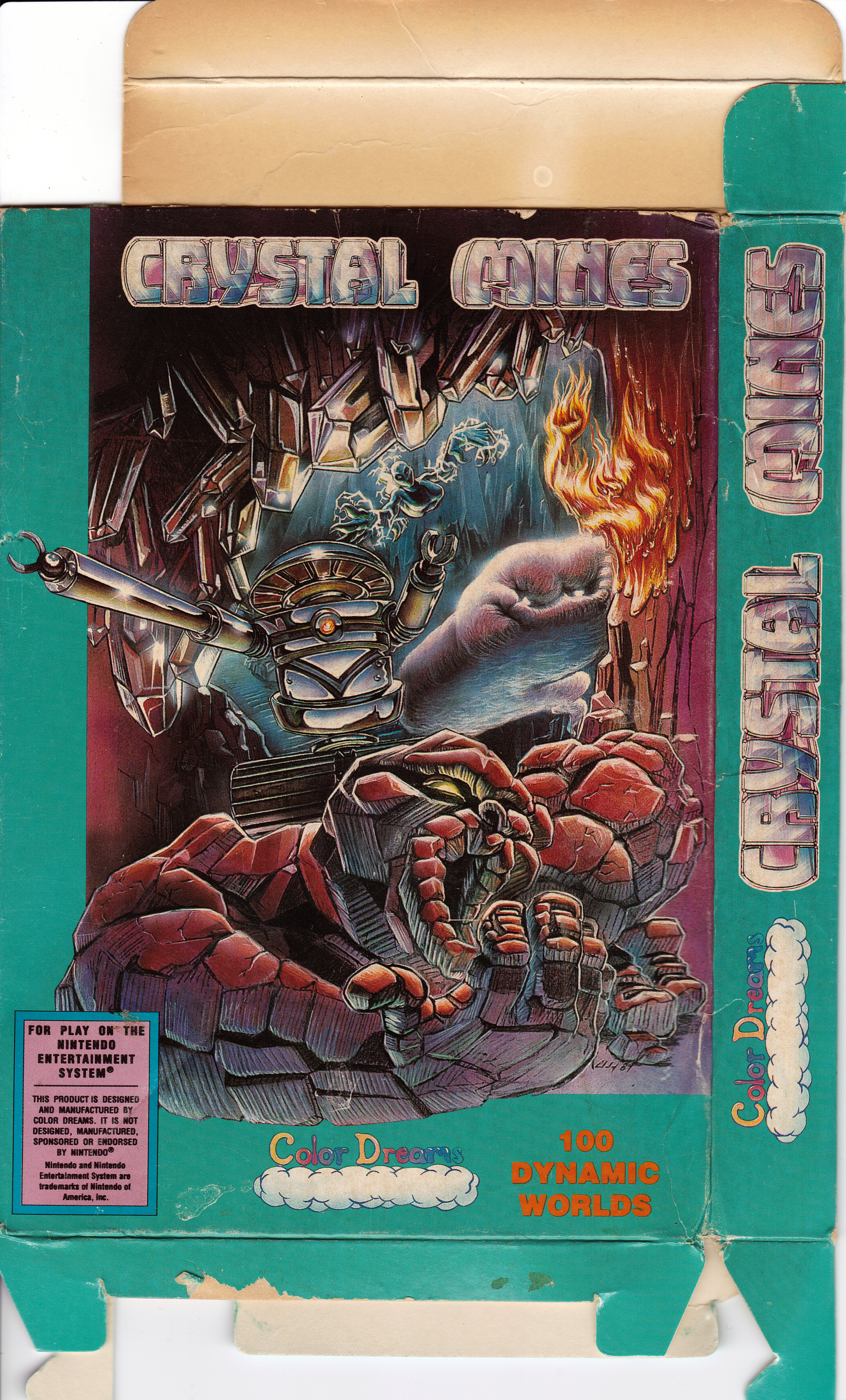 crystal mines nes