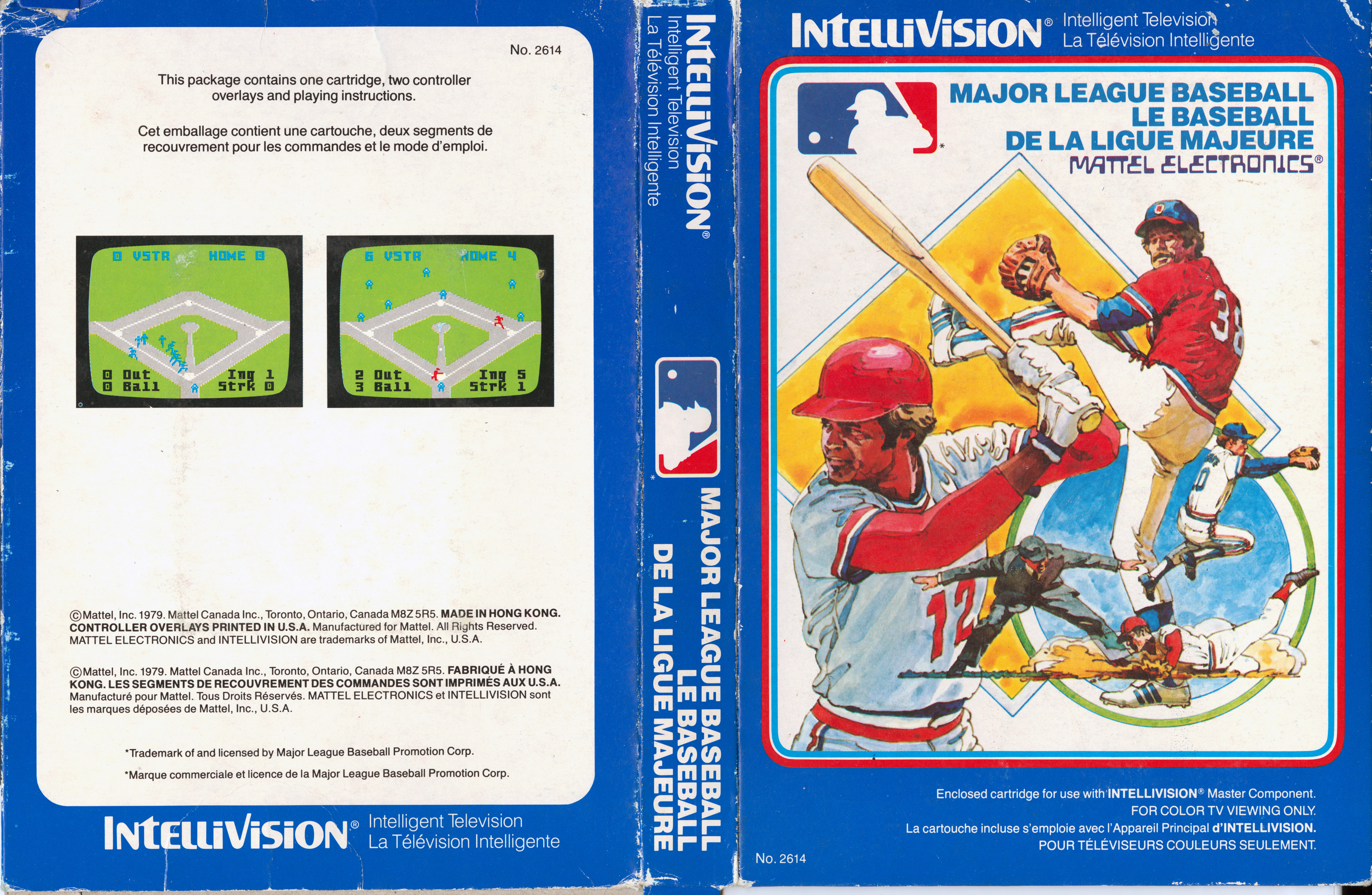 major league baseball intellivision