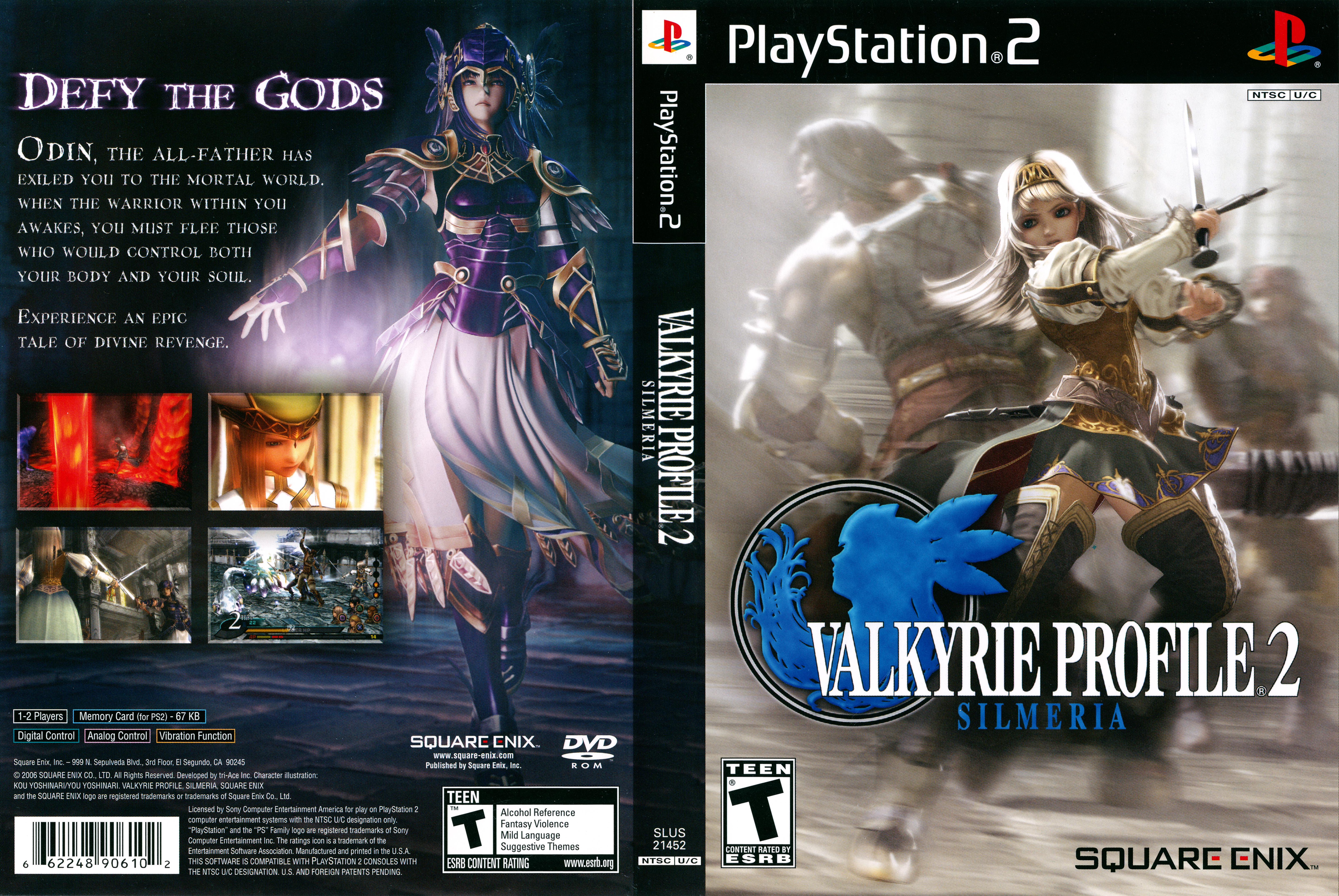 Valkyrie Profile 2: Silmeria Box Shot for PlayStation 2 - GameFAQs