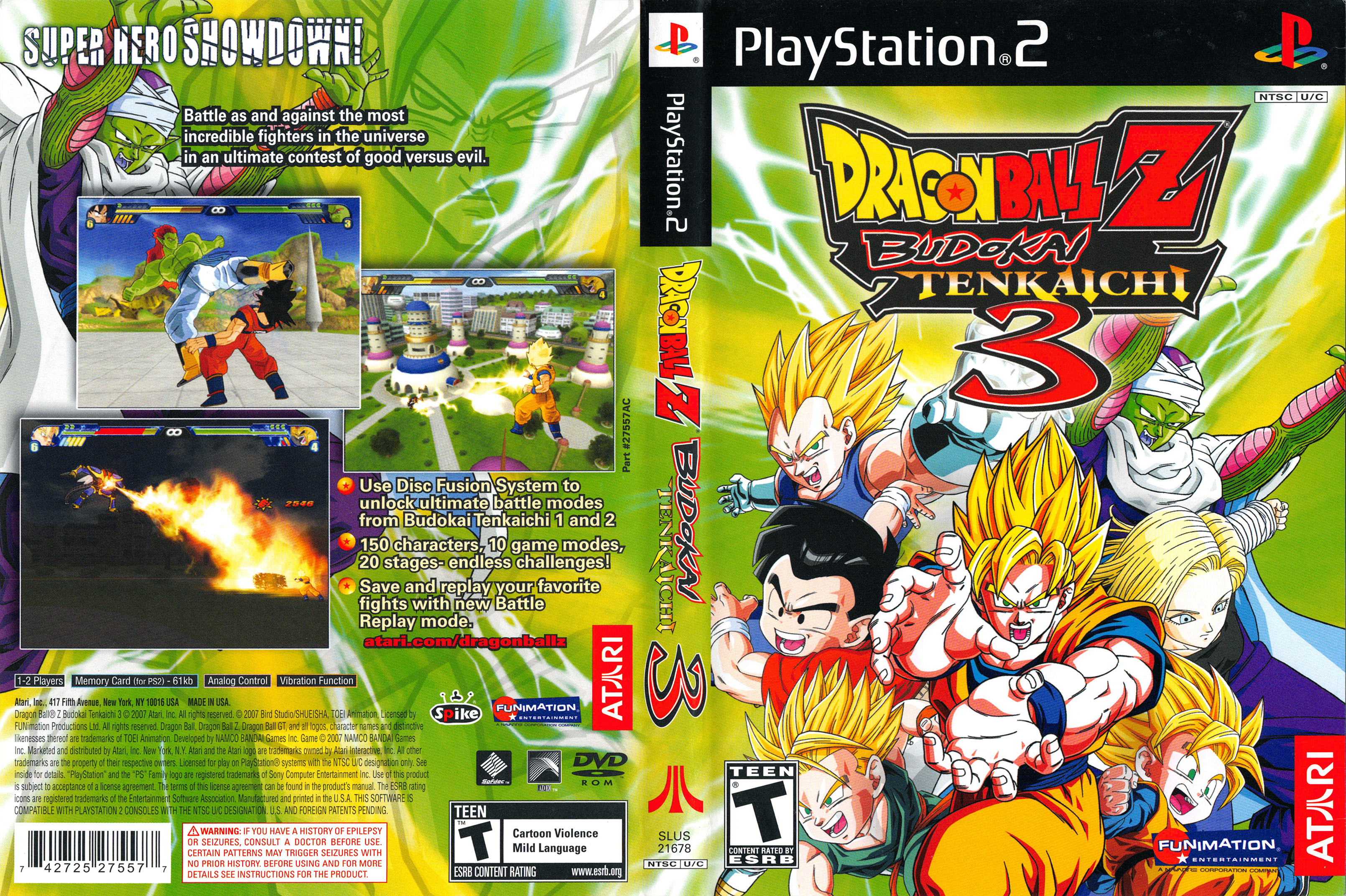 Mavin  DRAGONBALL Z Budokai 1 - 3 DRAGONBALL Z Budokai Tenkaichi 1 - 2 PS2  BLACK LABEL